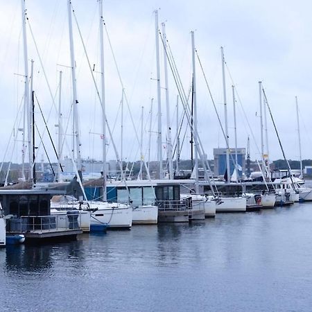 Hausboot Fjord Meeresbrise Mit Dachterrasse In Flensburg Zewnętrze zdjęcie